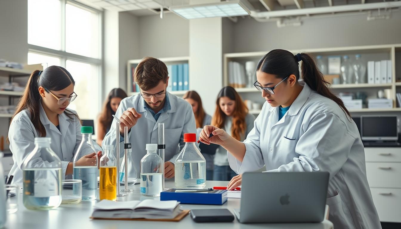 Student using online courses for flexible education